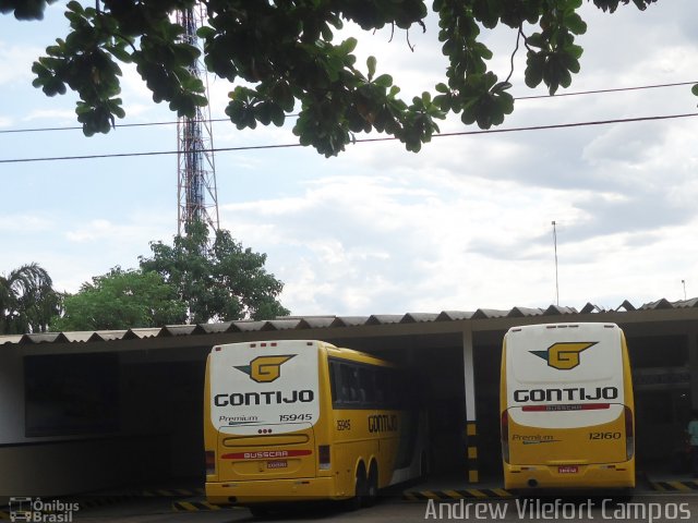 Empresa Gontijo de Transportes 12160 na cidade de Pirapora, Minas Gerais, Brasil, por Andrew Campos. ID da foto: 2898780.