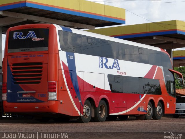 R.A. Viagens 7800 na cidade de Timon, Maranhão, Brasil, por João Victor. Número da foto: #2898817.