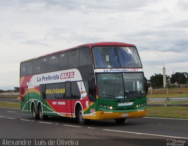 La Preferida Bus 8410 na cidade de Botucatu, São Paulo, Brasil, por Alexandre  Luis de Oliveira. Número da foto: #2897918.