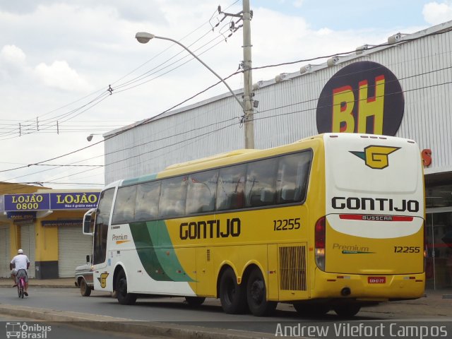 Empresa Gontijo de Transportes 12255 na cidade de Pirapora, Minas Gerais, Brasil, por Andrew Campos. Número da foto: #2898724.
