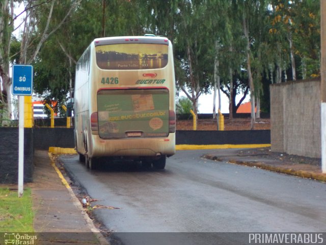 Eucatur - Empresa União Cascavel de Transportes e Turismo 4426 na cidade de Cuiabá, Mato Grosso, Brasil, por Alexandre Rodrigo. Número da foto: #2899169.