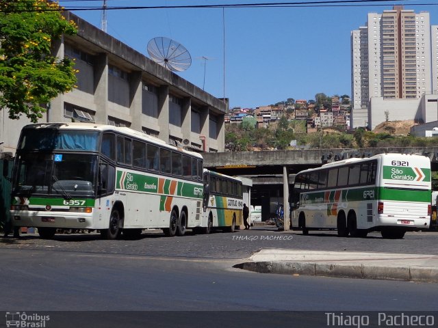 Cia. São Geraldo de Viação 6321 na cidade de Belo Horizonte, Minas Gerais, Brasil, por Thiago  Pacheco. Número da foto: #2898645.