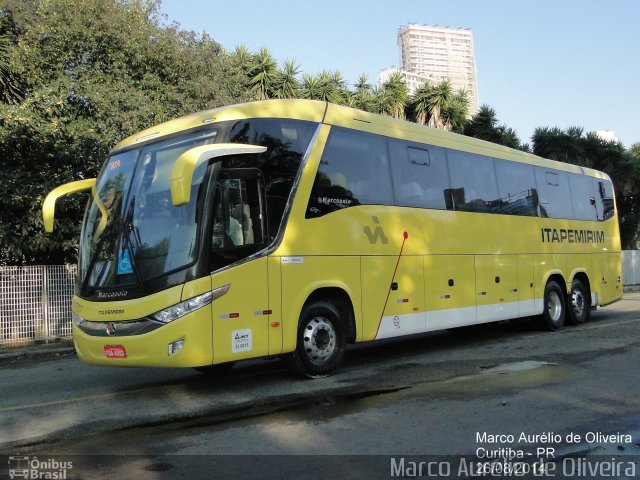 Viação Itapemirim 60707 na cidade de Curitiba, Paraná, Brasil, por Marco Aurélio de Oliveira. Número da foto: #2897273.