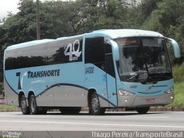Transnorte - Transporte e Turismo Norte de Minas 84000 na cidade de Contagem, Minas Gerais, Brasil, por Thiago Pereira. ID da foto: 2950184.