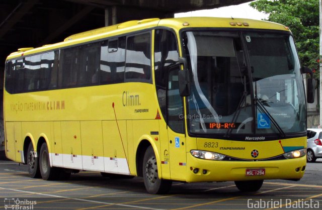 Viação Itapemirim 8823 na cidade de Rio de Janeiro, Rio de Janeiro, Brasil, por Gabriel Batista. Número da foto: #2951647.