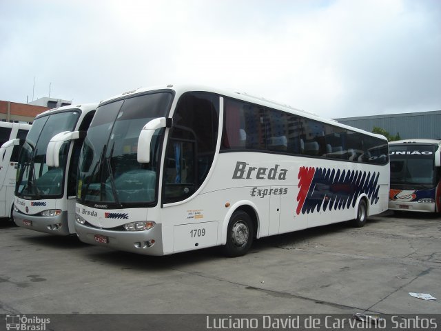 Breda Transportes e Serviços 1709 na cidade de São Bernardo do Campo, São Paulo, Brasil, por Luciano David de Carvalho Santos. Número da foto: #2970819.