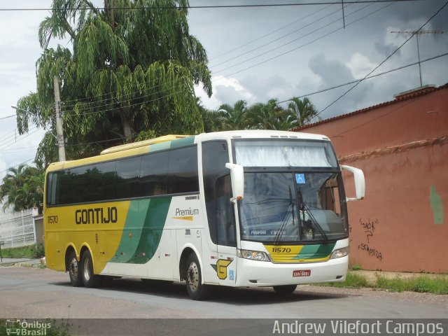 Empresa Gontijo de Transportes 11570 na cidade de Pirapora, Minas Gerais, Brasil, por Andrew Campos. Número da foto: #2971657.