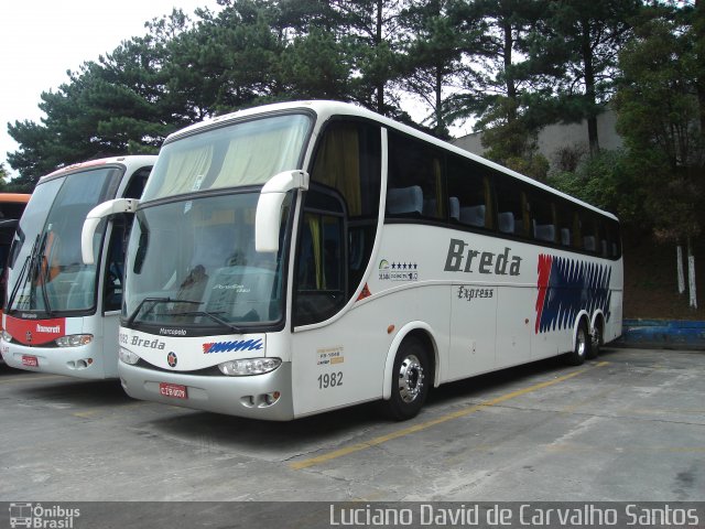 Breda Transportes e Serviços 1982 na cidade de São Bernardo do Campo, São Paulo, Brasil, por Luciano David de Carvalho Santos. Número da foto: #2970798.