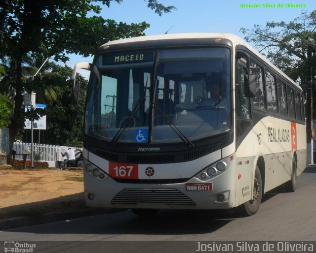 Real Alagoas de Viação 167 na cidade de Maceió, Alagoas, Brasil, por Josivan Silva de Oliveira. Número da foto: #2970826.