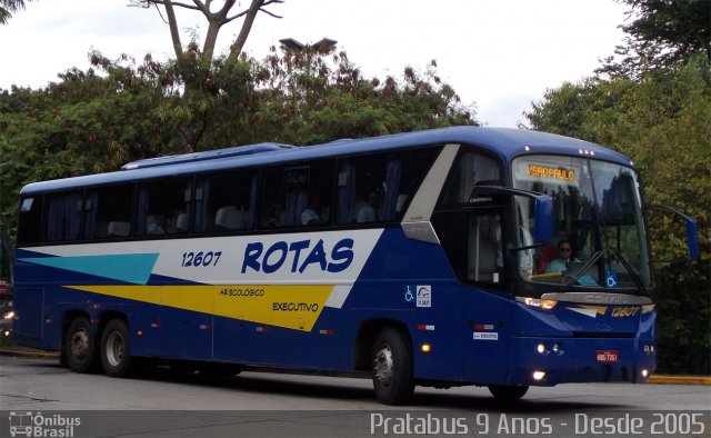 RodeRotas - Rotas de Viação do Triângulo 12607 na cidade de São Paulo, São Paulo, Brasil, por Cristiano Soares da Silva. ID da foto: 2971356.