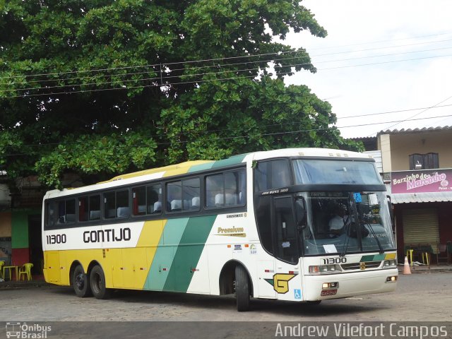 Empresa Gontijo de Transportes 11300 na cidade de Pirapora, Minas Gerais, Brasil, por Andrew Campos. ID da foto: 2971669.