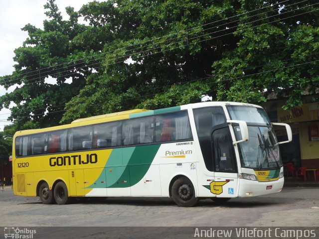 Empresa Gontijo de Transportes 12120 na cidade de Pirapora, Minas Gerais, Brasil, por Andrew Campos. Número da foto: #2971665.