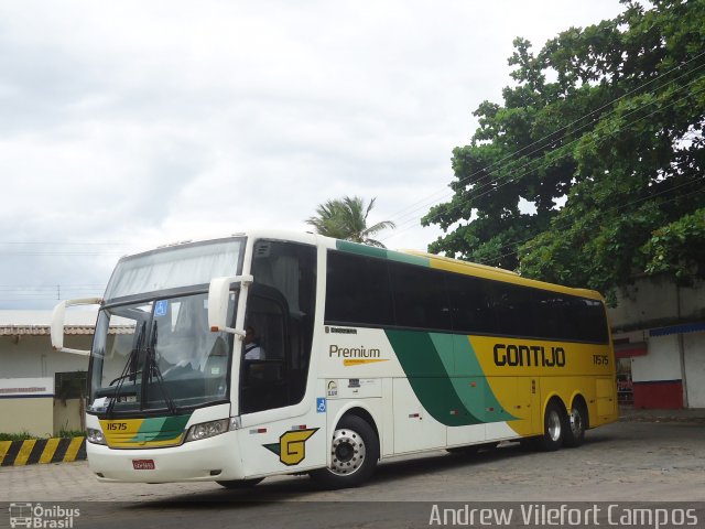 Empresa Gontijo de Transportes 11575 na cidade de Pirapora, Minas Gerais, Brasil, por Andrew Campos. ID da foto: 2971686.