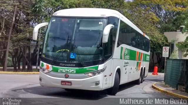 Cia. São Geraldo de Viação 21295 na cidade de São Paulo, São Paulo, Brasil, por Matheus de Melo Bento. ID da foto: 2974144.