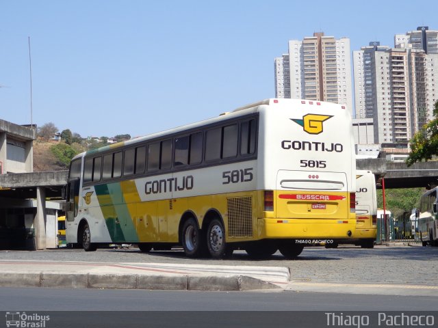 Empresa Gontijo de Transportes 5815 na cidade de Belo Horizonte, Minas Gerais, Brasil, por Thiago  Pacheco. ID da foto: 2974178.