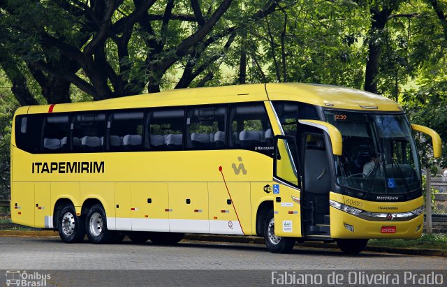 Viação Itapemirim 60693 na cidade de São Paulo, São Paulo, Brasil, por Fabiano de Oliveira Prado. Número da foto: #2973042.