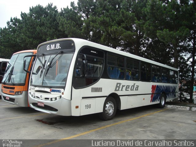 Breda Transportes e Serviços 198 na cidade de São Bernardo do Campo, São Paulo, Brasil, por Luciano David de Carvalho Santos. ID da foto: 2974538.