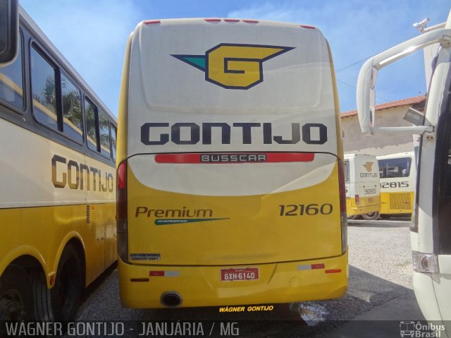 Empresa Gontijo de Transportes 12160 na cidade de Januária, Minas Gerais, Brasil, por Wagner Gontijo Várzea da Palma-mg. ID da foto: 2972425.