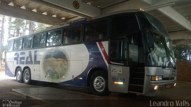 Real Transporte e Turismo 10558 na cidade de Santo Ângelo, Rio Grande do Sul, Brasil, por Leandro Melo Valls. ID da foto: 2974439.