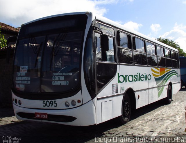 Expresso Brasileiro 5095 na cidade de Porto Seguro, Bahia, Brasil, por Diego Charlis Coelho. ID da foto: 2973460.