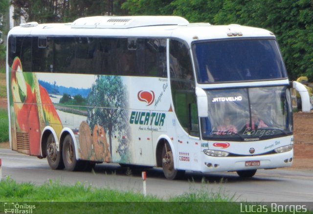 Eucatur - Empresa União Cascavel de Transportes e Turismo 4418 na cidade de Araxá, Minas Gerais, Brasil, por Lucas Borges . Número da foto: #2973003.