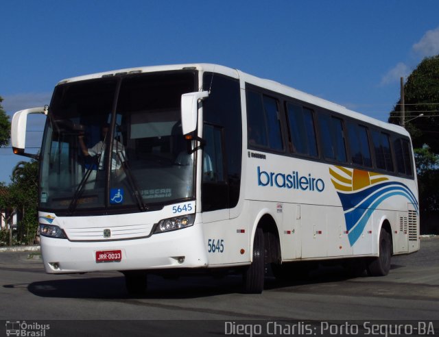 Expresso Brasileiro 5645 na cidade de Porto Seguro, Bahia, Brasil, por Diego Charlis Coelho. ID da foto: 2973359.