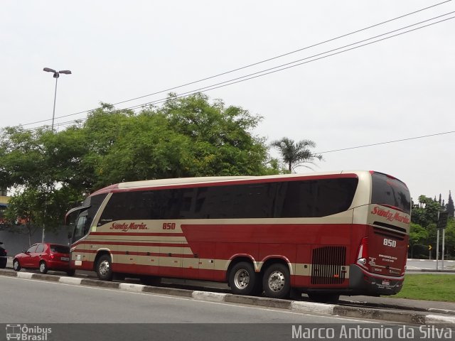 Santa Maria Fretamento e Turismo > Transportes Santa Maria(SP) 850 na cidade de São Bernardo do Campo, São Paulo, Brasil, por Marco Antonio da Silva. Número da foto: #2976190.