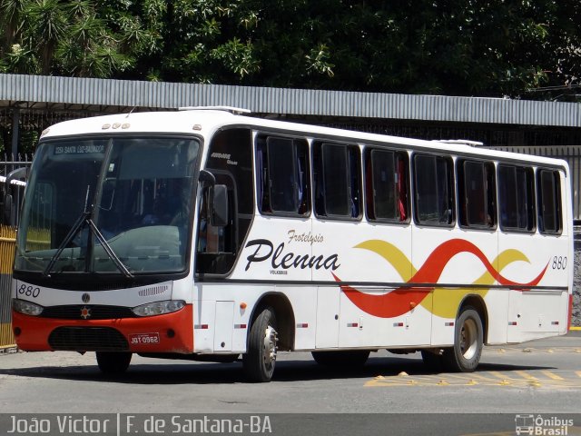 Plenna Transportes e Serviços 880 na cidade de Feira de Santana, Bahia, Brasil, por João Victor. Número da foto: #2975973.