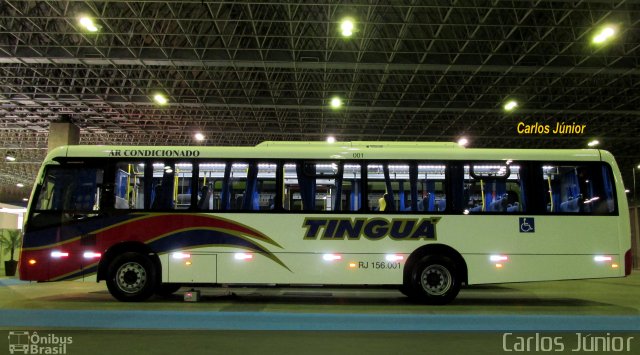 Transportadora Tinguá RJ 156.001 na cidade de Rio de Janeiro, Rio de Janeiro, Brasil, por Carlos Júnior. Número da foto: #2975434.