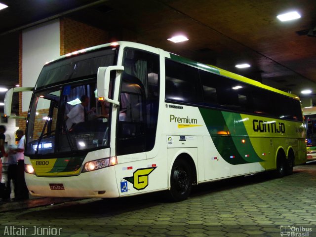 Empresa Gontijo de Transportes 11800 na cidade de Belo Horizonte, Minas Gerais, Brasil, por Altair Júnior. ID da foto: 2975031.