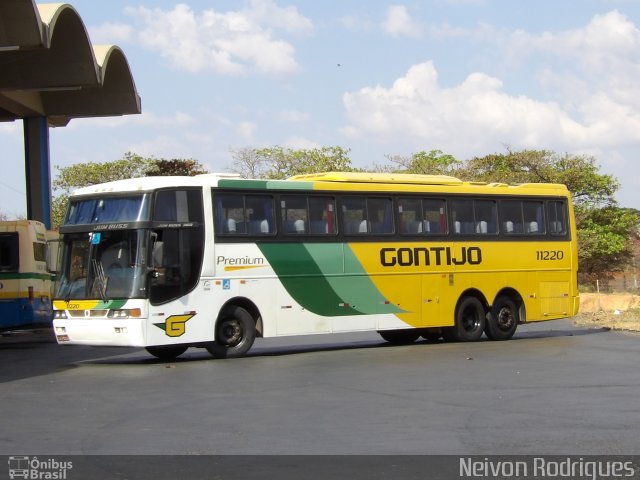 Empresa Gontijo de Transportes 11220 na cidade de Montes Claros, Minas Gerais, Brasil, por Neivon Rodrigues. ID da foto: 2975525.