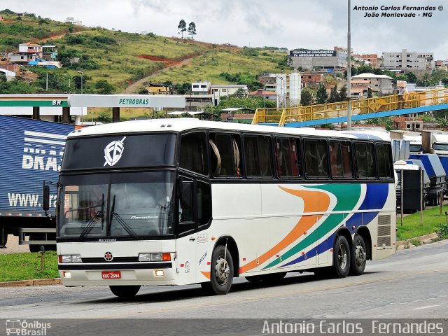 Ônibus Particulares 2594 na cidade de João Monlevade, Minas Gerais, Brasil, por Antonio Carlos Fernandes. Número da foto: #2975187.