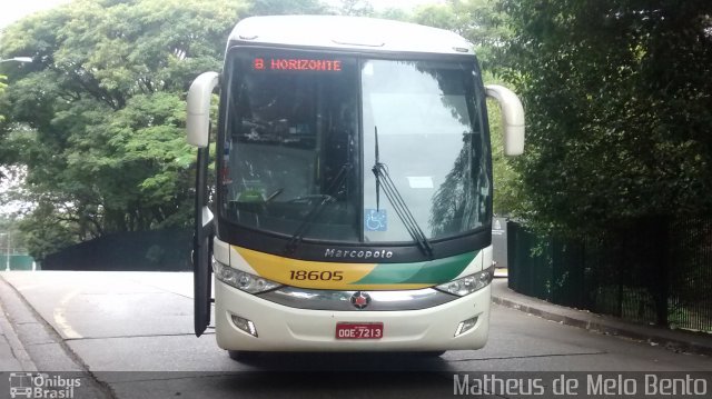 Empresa Gontijo de Transportes 18605 na cidade de São Paulo, São Paulo, Brasil, por Matheus de Melo Bento. Número da foto: #2977004.