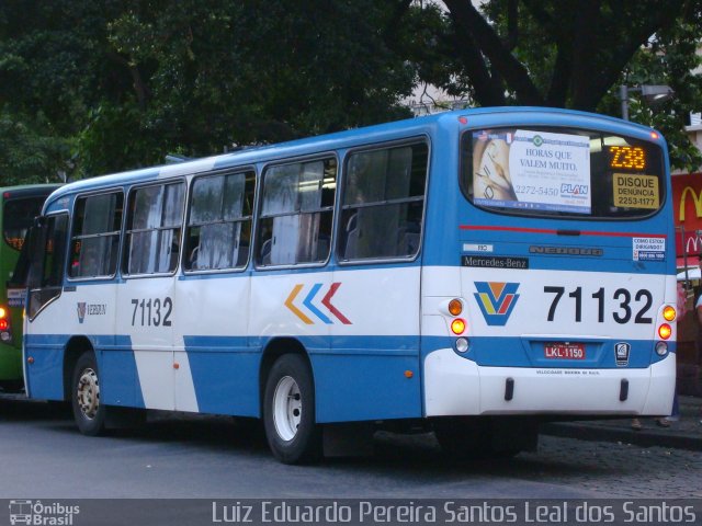 Viação Verdun 71132 na cidade de Rio de Janeiro, Rio de Janeiro, Brasil, por Luiz Eduardo Pereira Santos Leal dos Santos. ID da foto: 2978263.