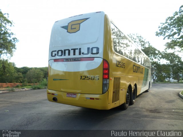 Empresa Gontijo de Transportes 12585 na cidade de Montes Claros, Minas Gerais, Brasil, por Paulo Henrique Claudino. ID da foto: 2977362.