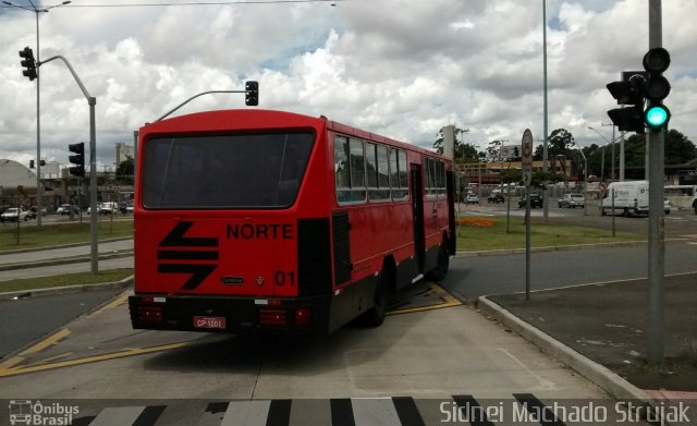 Auto Viação Nossa Sra. do Carmo 01 na cidade de Curitiba, Paraná, Brasil, por Sidnei Machado Strujak. Número da foto: #2977439.