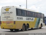 Empresa Gontijo de Transportes 15305 na cidade de Goiânia, Goiás, Brasil, por Fabrício  Francisco Pires. ID da foto: :id.