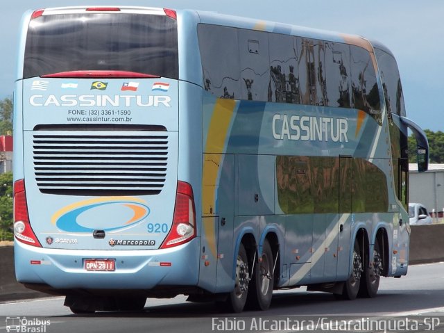 Cassintur 920 na cidade de Lorena, São Paulo, Brasil, por Fabio Alcantara. Número da foto: #2981252.
