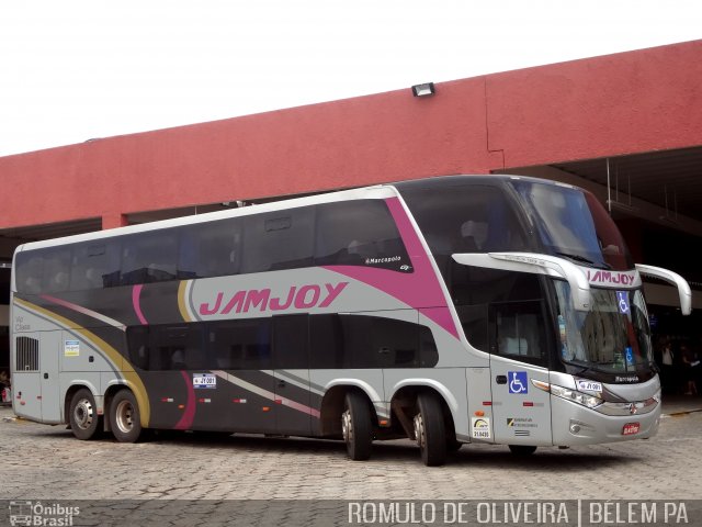 Viação Jam Joy 8513 na cidade de Belém, Pará, Brasil, por Romulo de Oliveira Clementino. Número da foto: #2980588.