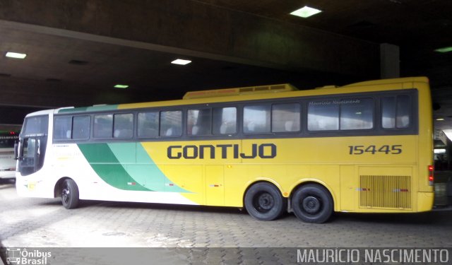 Empresa Gontijo de Transportes 15445 na cidade de Belo Horizonte, Minas Gerais, Brasil, por Maurício Nascimento. Número da foto: #2981042.