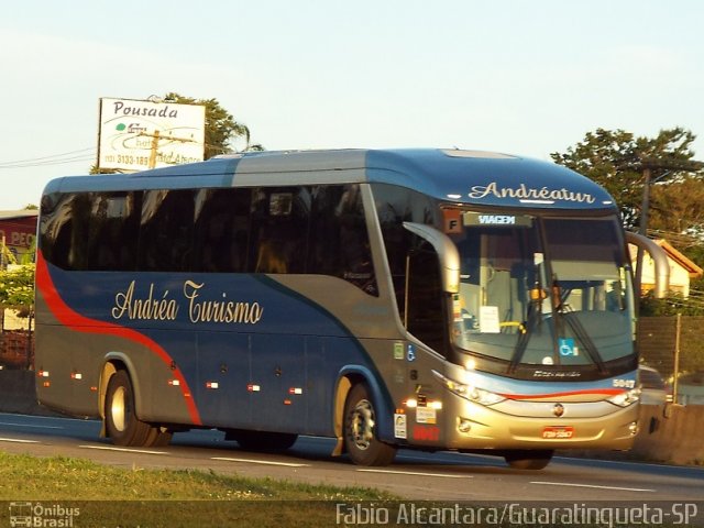 Andréatur - Andréa Turismo 5047 na cidade de Guaratinguetá, São Paulo, Brasil, por Fabio Alcantara. ID da foto: 2979283.