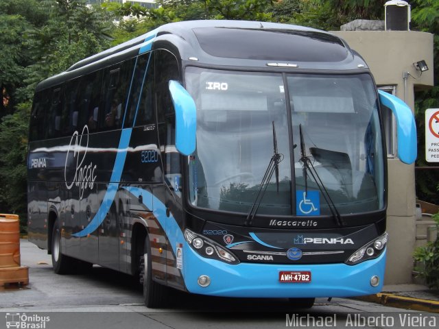 Empresa de Ônibus Nossa Senhora da Penha 52020 na cidade de São Paulo, São Paulo, Brasil, por Michael  Alberto Vieira. Número da foto: #2980578.