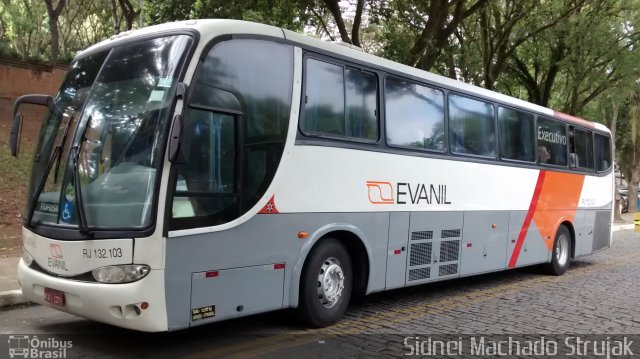 Evanil Transportes e Turismo RJ 132.103 na cidade de Aparecida, São Paulo, Brasil, por Sidnei Machado Strujak. Número da foto: #2979273.
