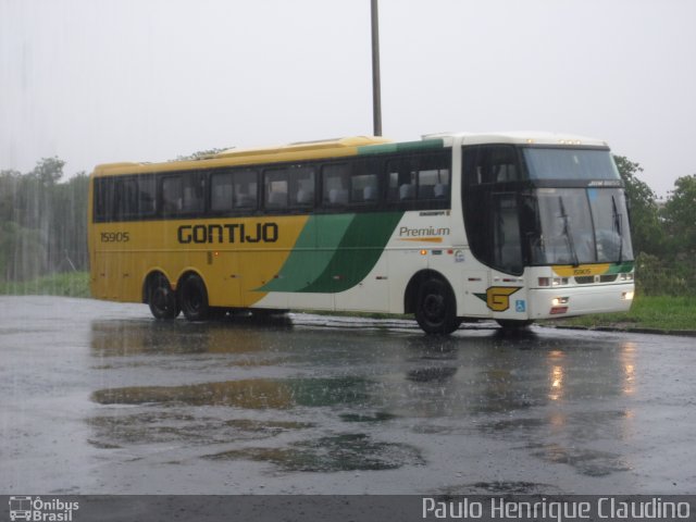 Empresa Gontijo de Transportes 15905 na cidade de Montes Claros, Minas Gerais, Brasil, por Paulo Henrique Claudino. ID da foto: 2979336.