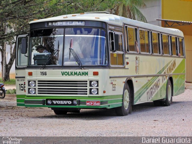 Empresa de Transportes Coletivos Volkmann 156 na cidade de Nova Trento, Santa Catarina, Brasil, por Daniel Guardiola. ID da foto: 2980987.