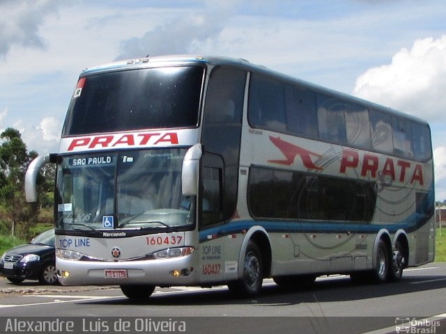 Expresso de Prata 160437 na cidade de Botucatu, São Paulo, Brasil, por Alexandre  Luis de Oliveira. ID da foto: 2980827.