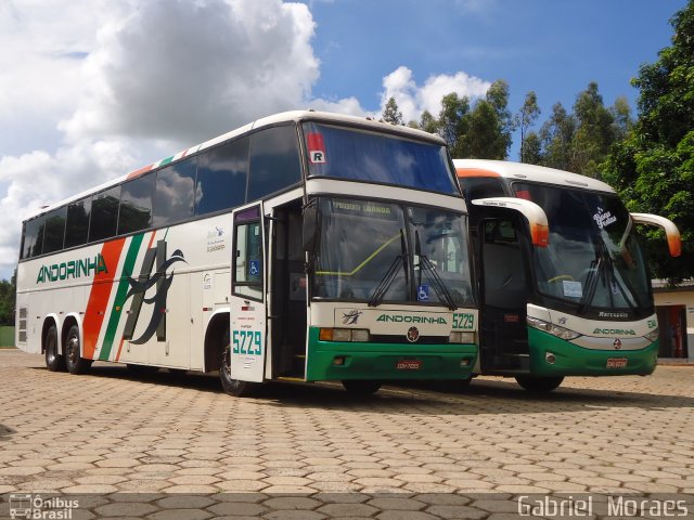 Empresa de Transportes Andorinha 5229 na cidade de Loanda, Paraná, Brasil, por Gabriel  Moraes. Número da foto: #2979076.