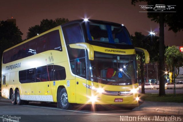 Viação Itapemirim 60014 na cidade de Curitiba, Paraná, Brasil, por Nilton Félix da Silva. Número da foto: #2982228.