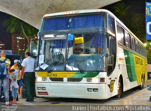 Empresa Gontijo de Transportes 11270 na cidade de Fortaleza, Ceará, Brasil, por Antonio José. Número da foto: #2981498.