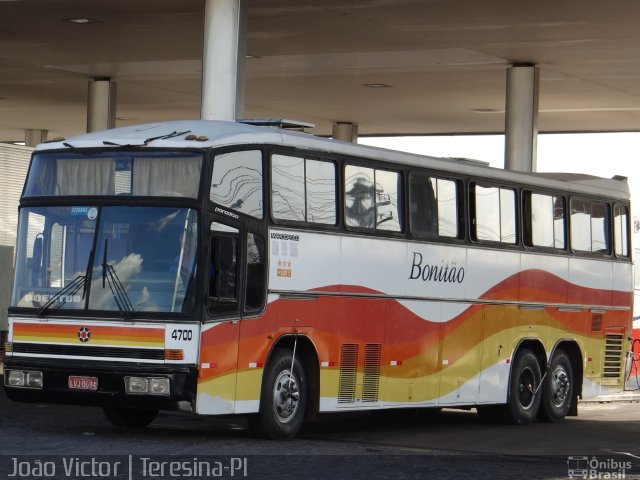 Bonitão Viagem e Turismo 4700 na cidade de Teresina, Piauí, Brasil, por João Victor. ID da foto: 2983571.